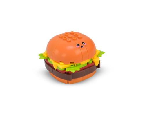 Конструктор дитячий "Western fast food: Hamburger" 1024A-1, пластик, 93 деталі