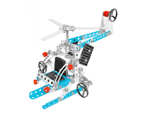 Дитячий Конструктор металевий "Вертоліт"ТехноК 4944TXK, 185 деталей