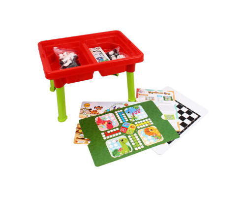 Детский столик "Набор настольных игр" 9604TXK 7 игр