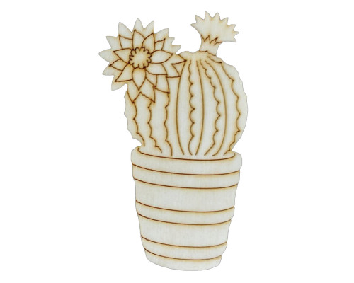 Набор детского творчества Роспись по дереву «Магниты-кактусы» РД-009