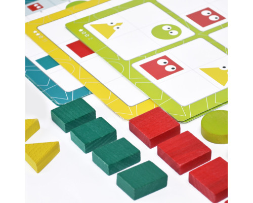 Логічна гра для дітей "Судоку" Igroteco 900514 геометричні фігури