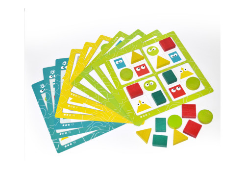 Логічна гра для дітей "Судоку" Igroteco 900514 геометричні фігури