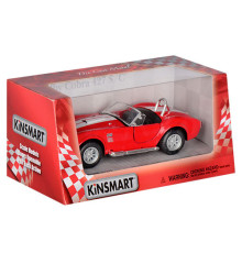 Детская коллекционная машинка SHELBY COBRA KT5322W инерционная Красный