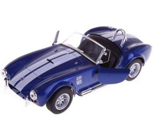 Детская коллекционная машинка SHELBY COBRA KT5322W инерционная Синий