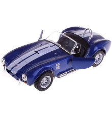 Детская коллекционная машинка SHELBY COBRA KT5322W инерционная Синий