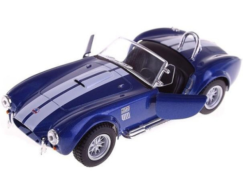Детская коллекционная машинка SHELBY COBRA KT5322W инерционная Синий