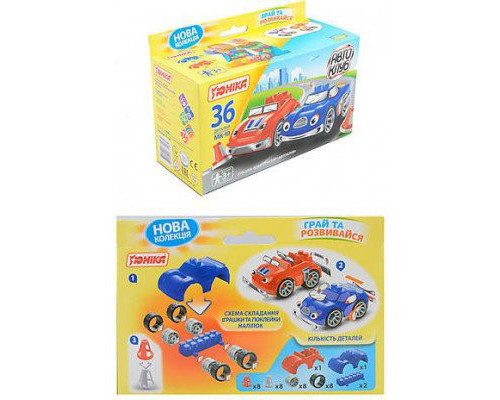 Дитяча іграшка конструктор "Автоклуб" МК-10 71184, 36 деталей