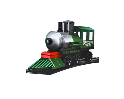 Дитячий конструктор "Поїзд" CD8194-2, 87 деталей