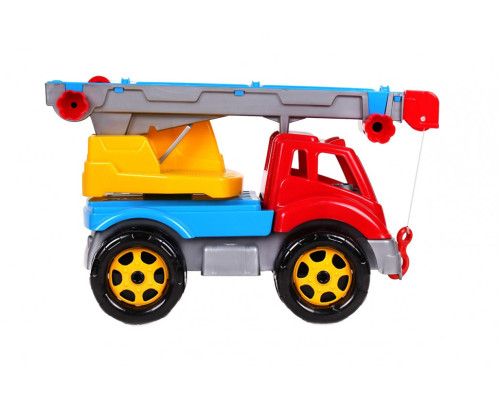 Детская машина Автокран 4562TXK, 3 цвета Разноцветный