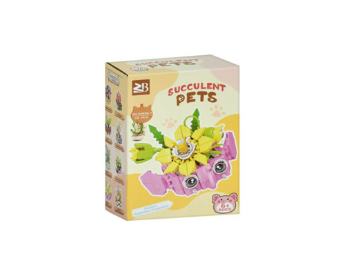 Дитячий конструктор "Квіти у вазі" 33036-7, 131 деталь