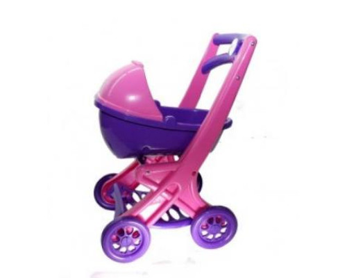 Коляска для ляльок з люлькою 0121/02 пластикова