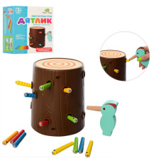 Магнітна Гра MD 2751 пеньок, пташка, гусениці