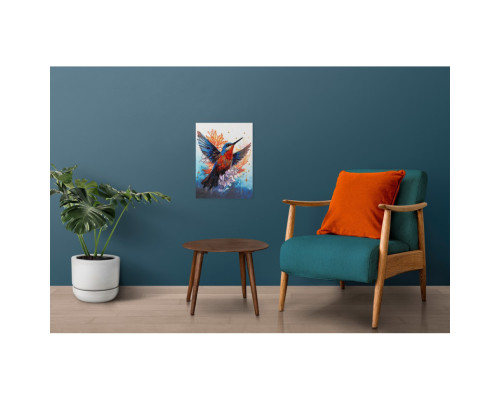 Набір для вишивання бісером "Барвистий помах крила" AB-901 на натуральному холсті