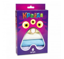 Дитячий набір Крейда Велика кругла Strateg 50102 різнокольорова 6 шт