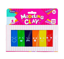 Пластилін "Modeling Clay" 8022 самозастигаючий, 6 кольорів, 100 грам