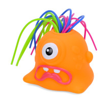 Детская игрушка-антистресс "Монстрик" FG231109065Q(Orange) звук и свет, 5 см