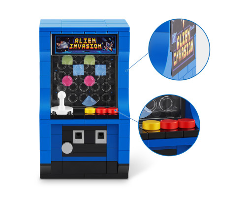 Конструктор у капсулі Ігровий аркадний автомат MAX 83185BGQ8 серії "Retro" S1