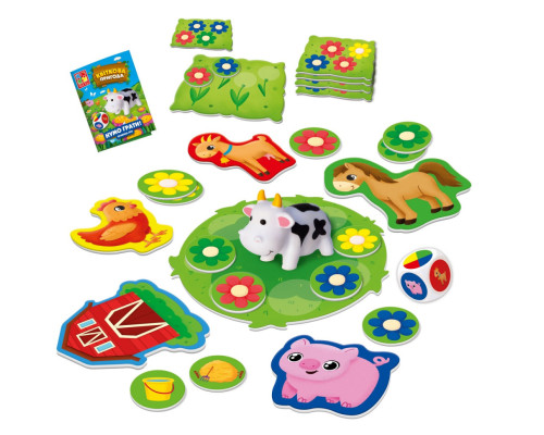 Настольная игра "Цветочное приключение" VT2100-20 на украинском языке