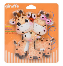 Деревянная игрушка-шнуровка "Жираф" MD 0769(Giraffe) от 3 лет