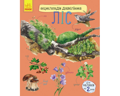 Детская энциклопедия про лес 614016 для дошкольников