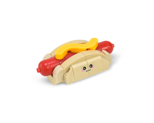 Конструктор дитячий "Western fast food: Hot Dog Bun" 1024A-2, пластик, 75 деталей