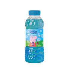 Мыльные пузыри "Mega Bubbles с тарелкой Peppa Pig" 200634 объем 450 мл