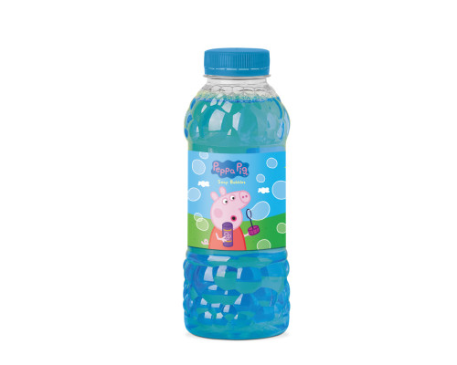 Мыльные пузыри "Mega Bubbles с тарелкой Peppa Pig" 200634 объем 450 мл