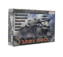 Детский игровой набор солдатиков "Блокпост" 1-047 с палатками