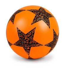 Дитячий гумовий м'яч Зірка RB20302(Orange) 60 грам, діаметр 18 см