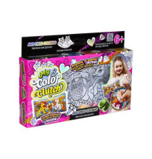 Пенал розмальовка "My color Clutch" Danko Toys CCL-01-01U  Поні