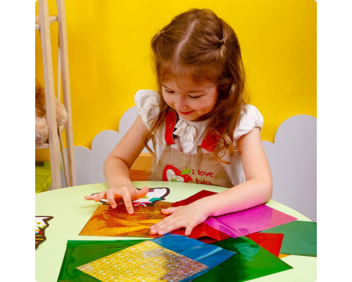 Набір для творчості "Foil Craft Принцеса" VT4433-11, 18 аркушів фольги