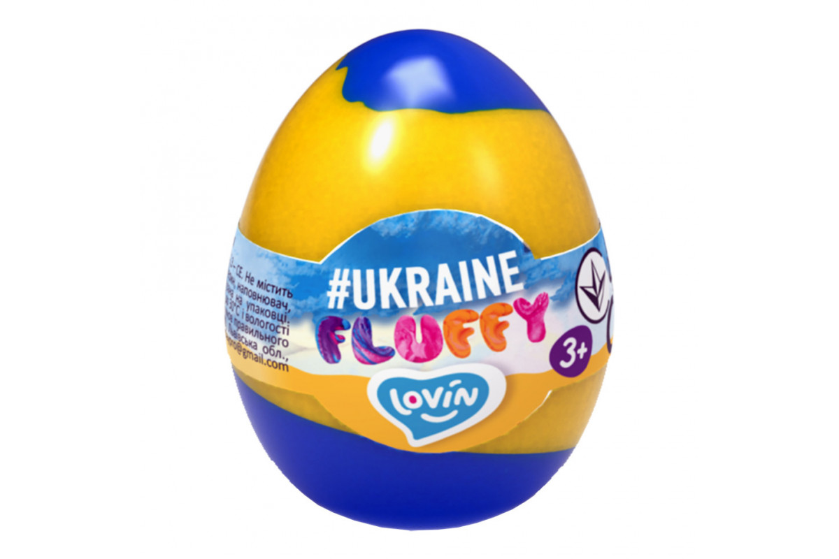 Іграшка-антистрес 40 мл. Fluffy #Ukraine TM Lovin 81004 Іграшка-антистрес 40 мл. Fluffy #Ukraine TM Lovin 81004