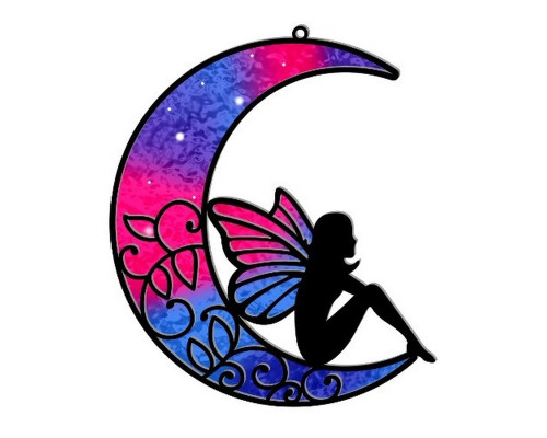 Набор для витражной живописи по номерам "Красивая сказка" FDSGK-12