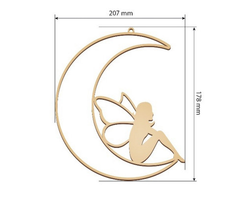 Набор для витражной живописи по номерам "Красивая сказка" FDSGK-12