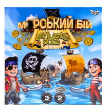 Настільна гра "Морський бій. Pirates Gold" Danko Toys G-MB-03U укр