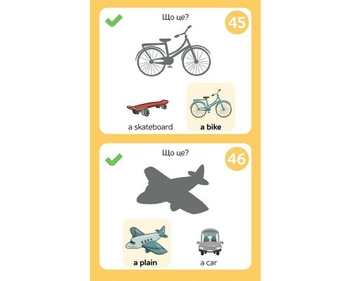 Развивающий блокнот English 3+ 156553 в картинках играйки