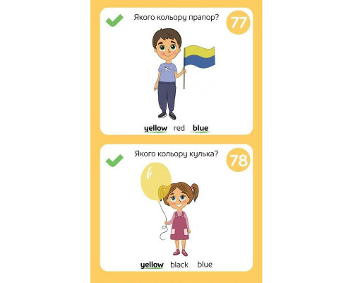 Развивающий блокнот English 3+ 156553 в картинках играйки