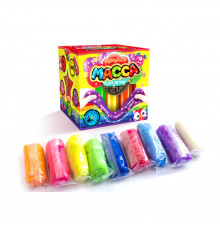 Тісто для ліплення "Master Do" 9 кольорів MMD-01-01…07 з блискітками 7596DT Вид 1