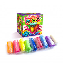 Тісто для ліплення "Master Do" 9 кольорів MMD-01-01…07 з блискітками 7596DT Вид 2