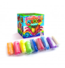 Тісто для ліплення "Master Do" 9 кольорів MMD-01-01…07 з блискітками 7596DT Вид 3