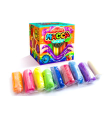 Тісто для ліплення "Master Do" 9 кольорів MMD-01-01…07 з блискітками 7596DT Вид 4