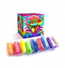 Тісто для ліплення "Master Do" 9 кольорів MMD-01-01…07 з блискітками 7596DT Вид 5