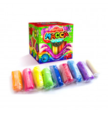 Тісто для ліплення "Master Do" 9 кольорів MMD-01-01…07 з блискітками 7596DT Вид 7