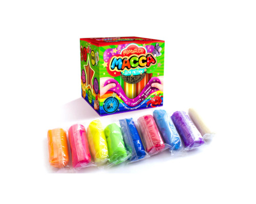 Тісто для ліплення "Master Do" 9 кольорів MMD-01-01…07 з блискітками 7596DT Вид 7