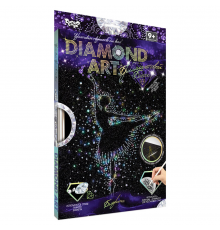Комплект креативного творчества DAR-01 "DIAMOND ART" Балерина