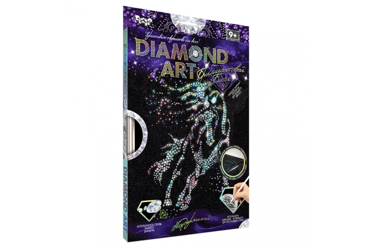 Комплект креативного творчества DAR-01 "DIAMOND ART" Неудержимый