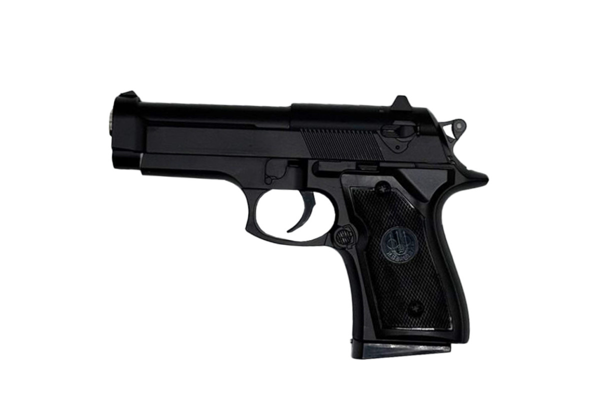 Дитячий іграшковий пістолет на кульках V1 чорний