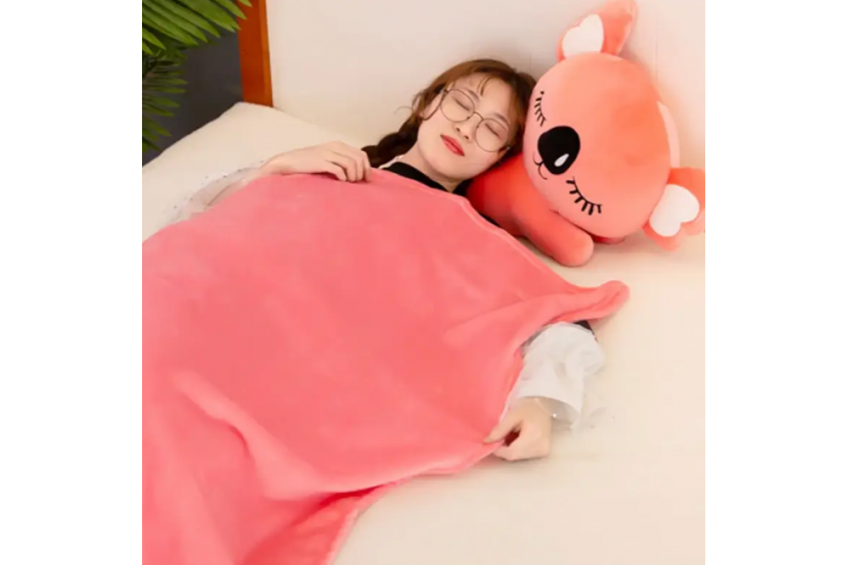 Дитяча м'яка іграшка "Коала" L1129(Pink) іграшка з пледом, розмір 50 см Дитяча м'яка іграшка "Коала" L1129(Pink) іграшка з пледом, розмір 50 см