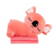 Дитяча м'яка іграшка "Коала" L1129(Pink) іграшка з пледом, розмір 50 см