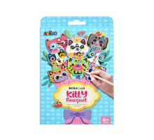 Детский набор для творчества "Скретч-арт букет" A1102-3(Blue)